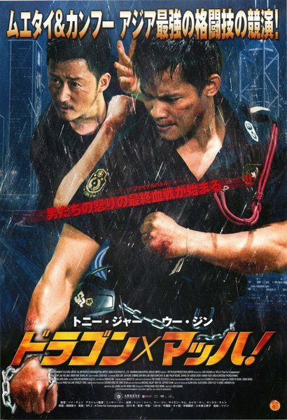 SPL 2：A Time for Consequences (2015) original Japanese theatrical chirashi flyer