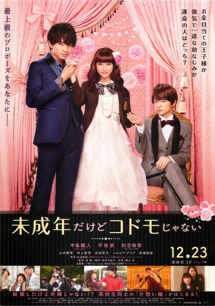 未成年だけどコドモじゃない (2017) original Japanese theatrical chirashi flyer