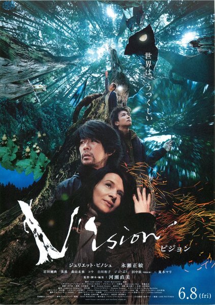 Vision (2017) original Japanese theatrical chirashi flyer