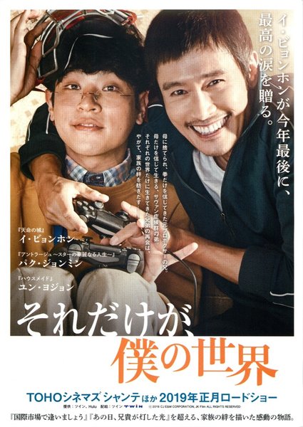 그것만이 내 세상 (2018) original Japanese theatrical chirashi flyer