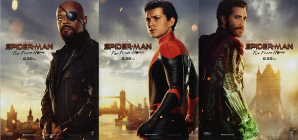 Spider-man:Far From Home (2019) original Japanese theatrical chirashi flyer