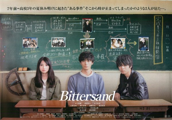 Bittersand (2021) original Japanese theatrical chirashi flyer