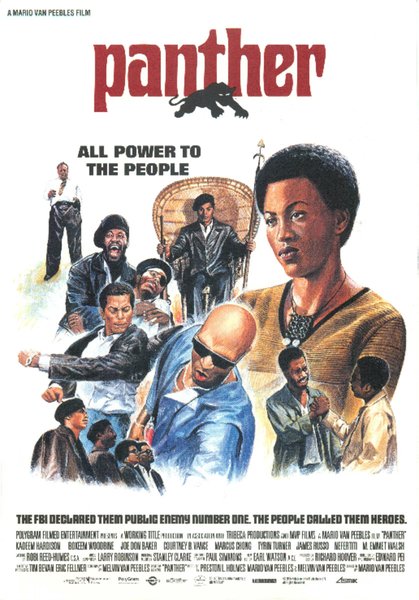 PANTHER (1995) original Japanese theatrical chirashi flyer