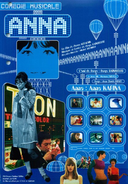 ANNA (1987) original Japanese theatrical chirashi flyer
