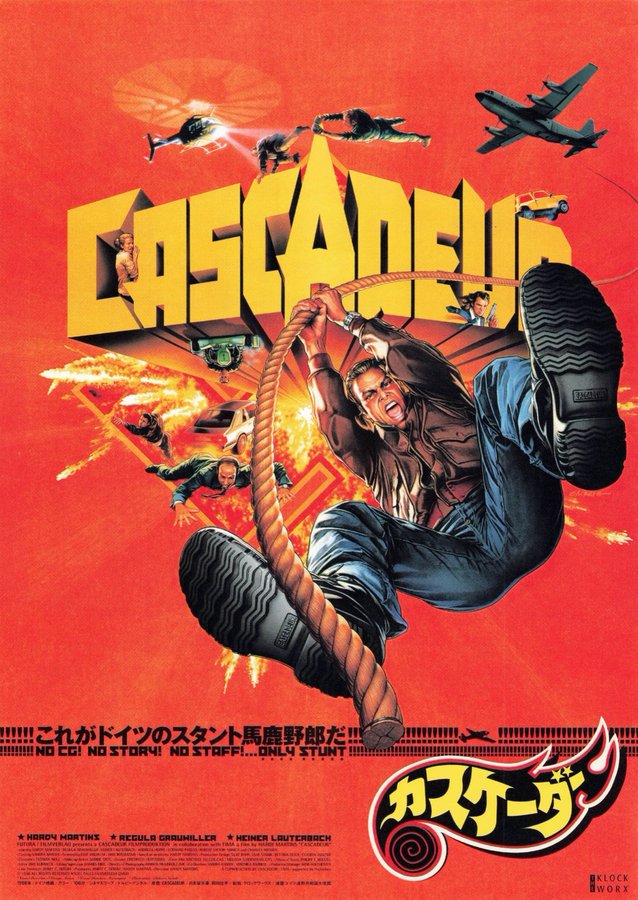 CASCADEUR (1998) original Japanese theatrical chirashi flyer