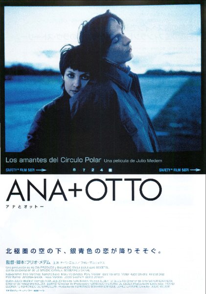 LOS AMANTES DEL CIRCULO POLAR (1998) original Japanese theatrical chirashi flyer
