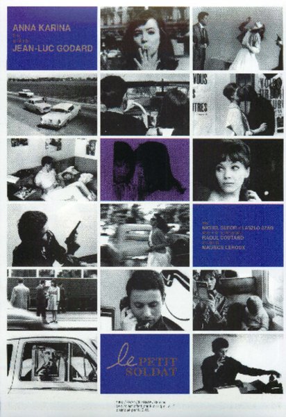 LE PETIT SOLDAT (1960) original Japanese theatrical chirashi flyer