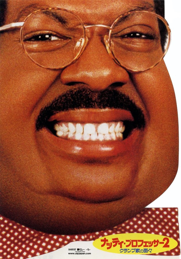 NUTTY PROFESSOR II: THE KLUMPS (2000) original Japanese theatrical chirashi flyer
