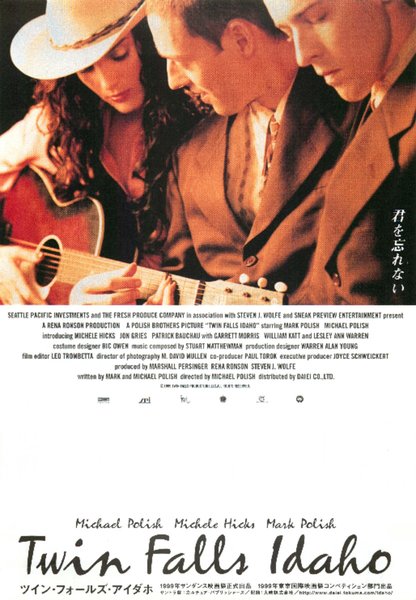 TWIN FALLS IDAHO (1999) original Japanese theatrical chirashi flyer
