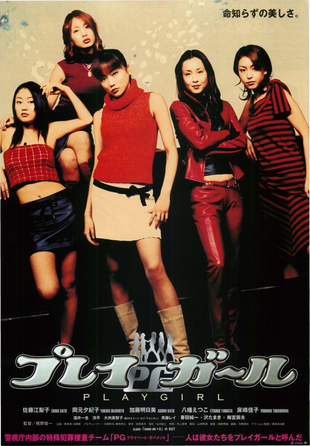 プレイガール (2003) original Japanese theatrical chirashi flyer