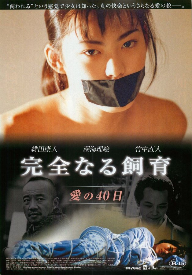 Perfect Education: 40 Days of Love (2001) original Japanese theatrical chirashi flyer