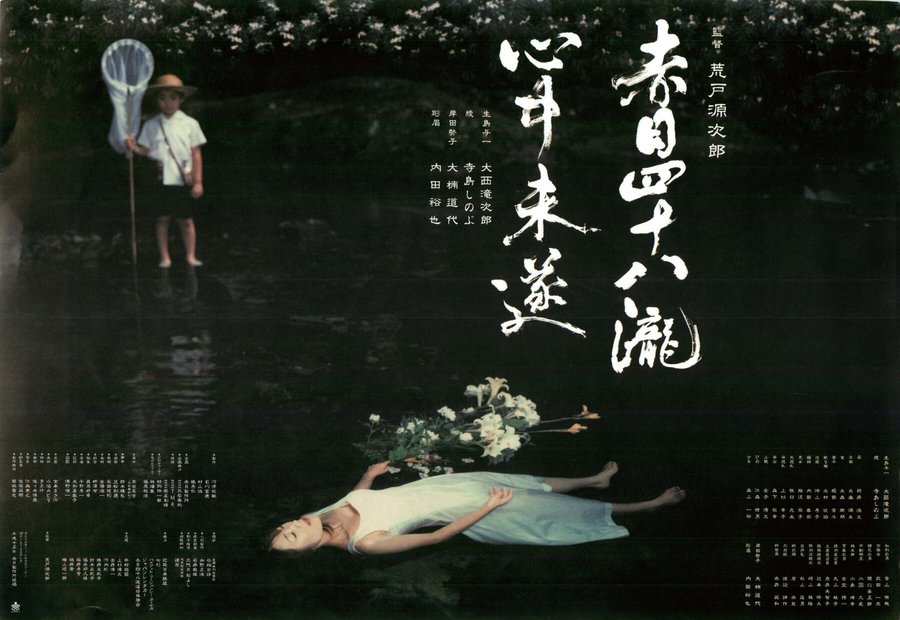 赤目四十八瀧心中未遂 (2003) original Japanese theatrical chirashi flyer