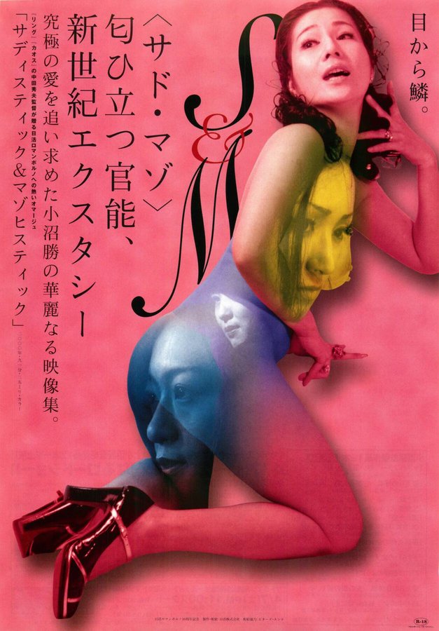 サディスティック&マゾヒスティック (2000) original Japanese theatrical chirashi flyer
