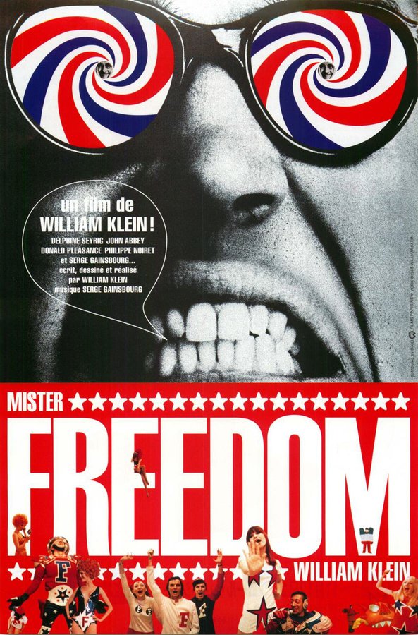 MISTER FREEDOM (1968) original Japanese theatrical chirashi flyer