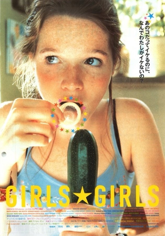 GIRLS ON TOP (2001) original Japanese theatrical chirashi flyer