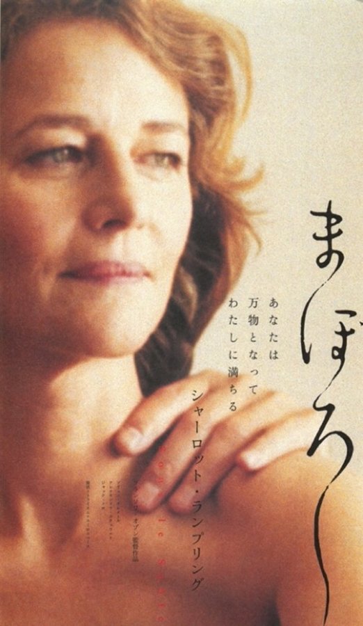 SOUS LE SABLE (2001) original Japanese theatrical chirashi flyer