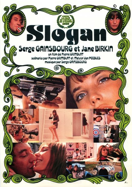 SLOGAN (1968) original Japanese theatrical chirashi flyer