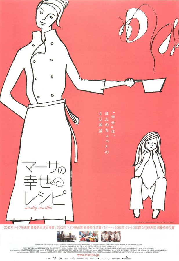 BELLA MARTHA (2001) original Japanese theatrical chirashi flyer