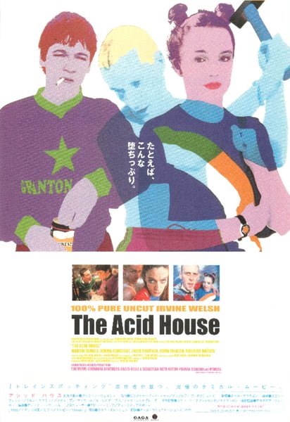 THE ACID HOUSE (1998) original Japanese theatrical chirashi flyer