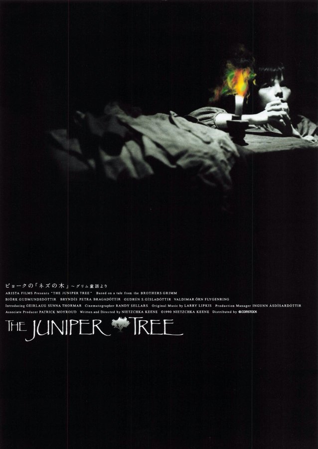THE JUNIPER TREE (1986) original Japanese theatrical chirashi flyer