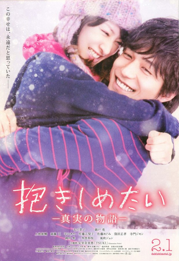 抱きしめたい　真実の物語 (2014) original Japanese theatrical chirashi flyer