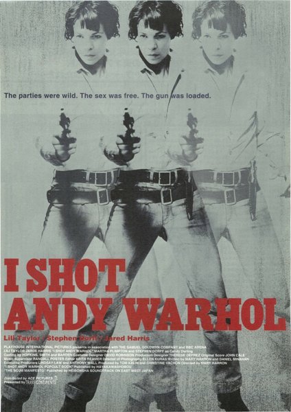 I SHOT ANDY WARHOL (1996) original Japanese theatrical chirashi flyer