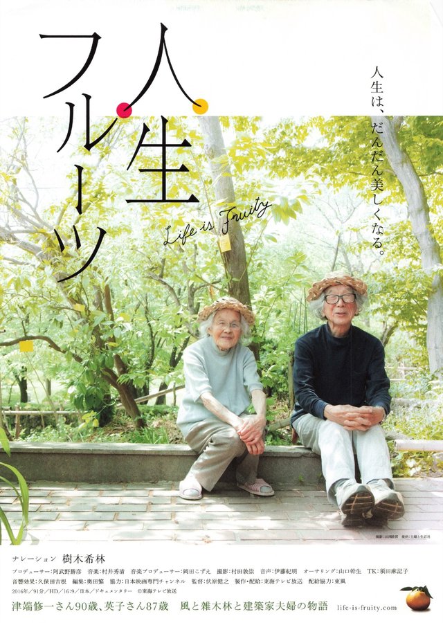 Life Is Fruity (2016) original Japanese theatrical chirashi flyer