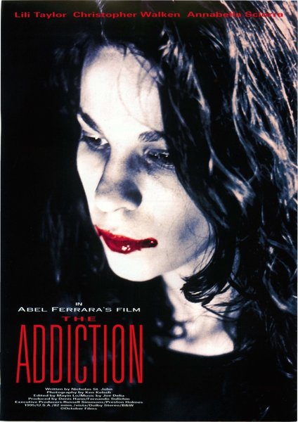 THE ADDICTION (1994) original Japanese theatrical chirashi flyer