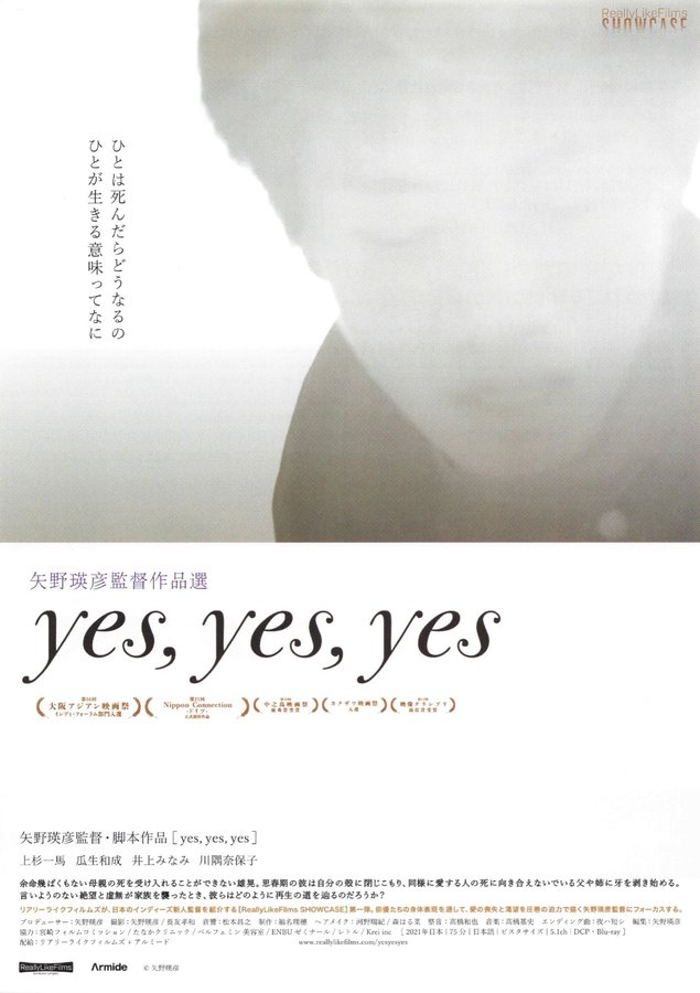 yes, yes, yes (2021) original Japanese theatrical chirashi flyer