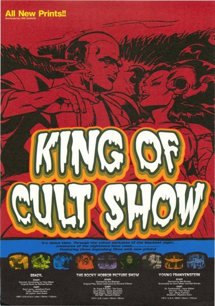 KING OF CULT SHOW (1997) original Japanese theatrical chirashi flyer