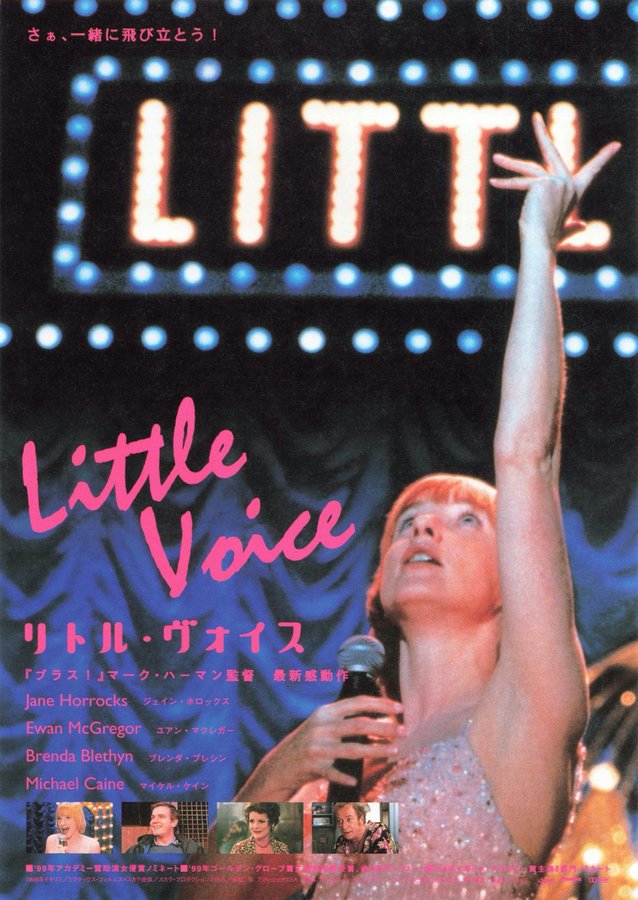 LITTLE VOICE (1998) original Japanese theatrical chirashi flyer