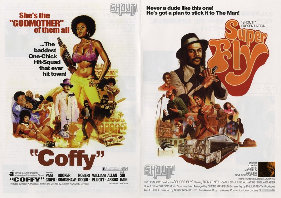Coffy／SuperFly (2000) original Japanese theatrical chirashi flyer