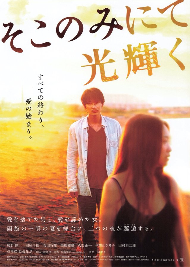 The Light Shines Only There (2013) original Japanese theatrical chirashi flyer