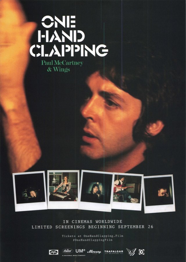 One Hand Clapping (1974) original Japanese theatrical chirashi flyer