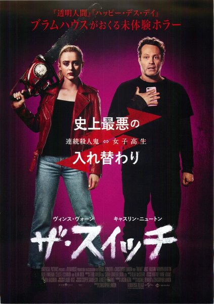 The Swap (2016) original Japanese theatrical chirashi flyer