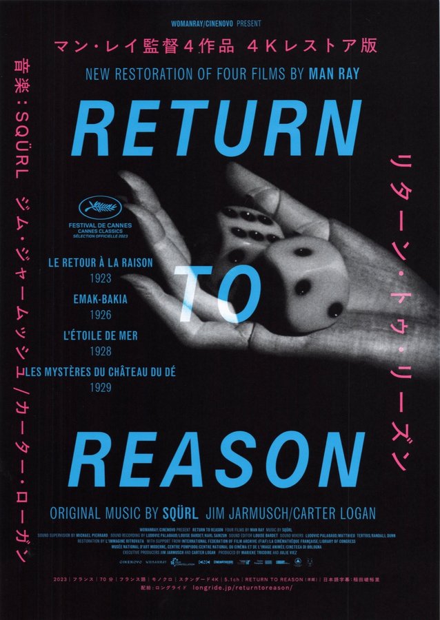 Return to Reason (2025) original Japanese theatrical chirashi flyer