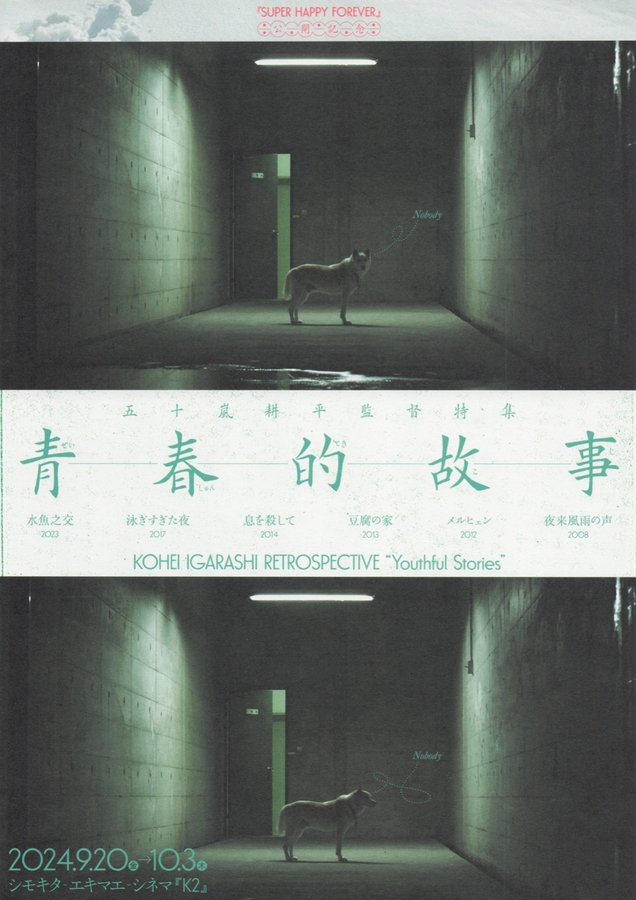 五十嵐耕平監督特集　青春的故事 (2024) original Japanese theatrical chirashi flyer