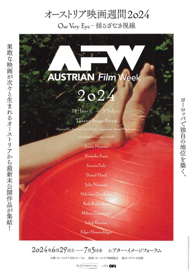 オーストラリア映画週間2024 揺るぎなき視線 (2024) original Japanese theatrical chirashi flyer