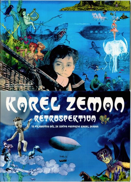 カレル・ゼマン　レトロスペクティヴ (2008) original Japanese theatrical chirashi flyer