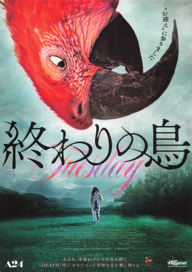 Tuesday (2024) original Japanese theatrical chirashi flyer
