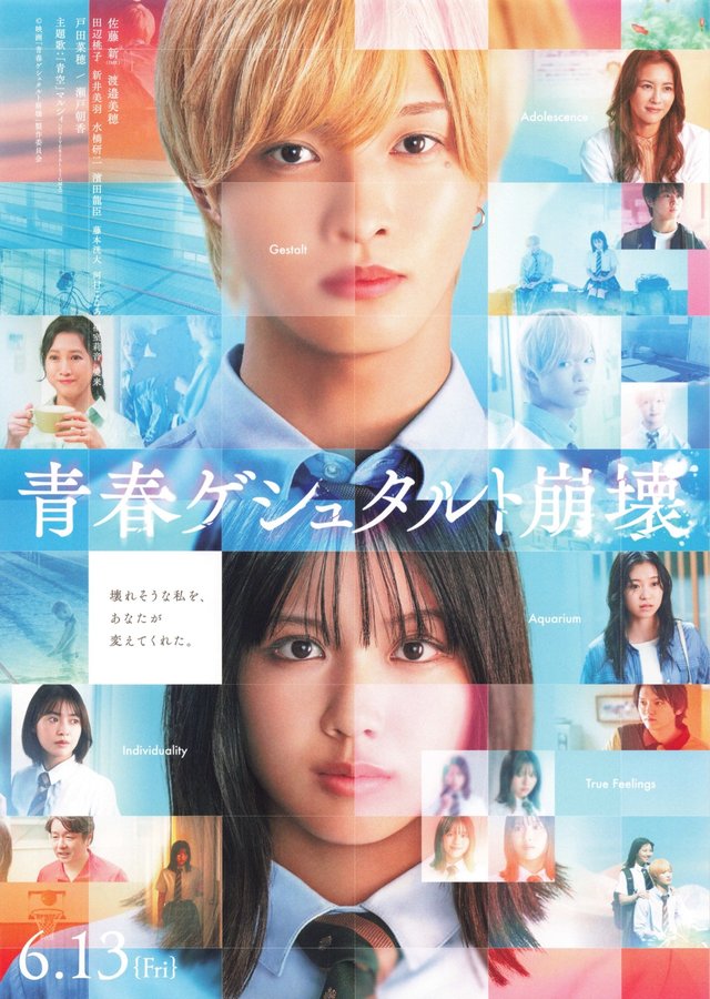 Youthful Gestalt Collapse (2025) original Japanese theatrical chirashi flyer