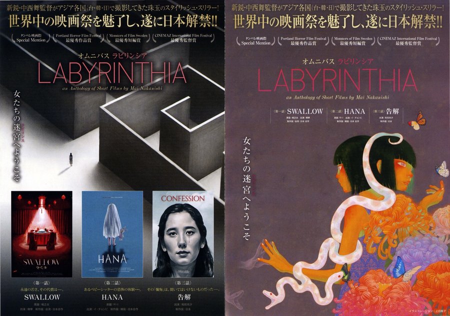 LABYRINTHIA/ラビリンシア (2025) original Japanese theatrical chirashi flyer