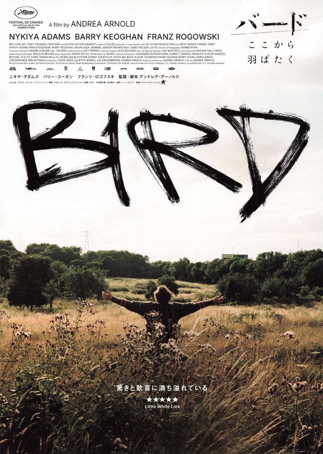 Bird (2025) original Japanese theatrical chirashi flyer