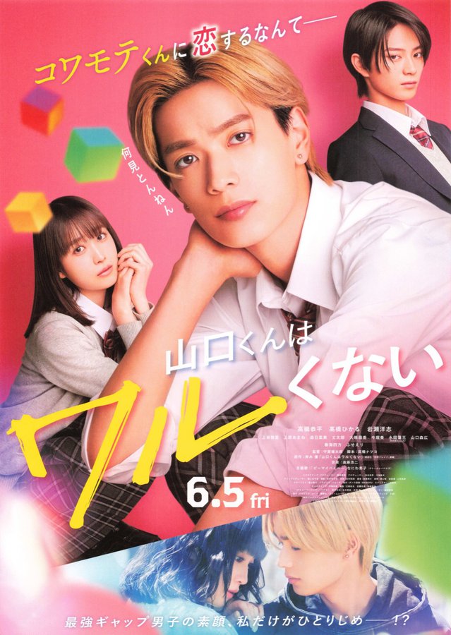 山口くんはワルくない (2026) original Japanese theatrical chirashi flyer
