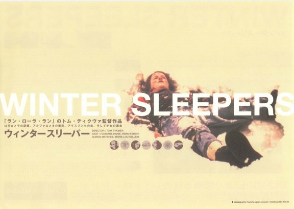 WINTER SLEEPERS (2001) original Japanese theatrical chirashi flyer