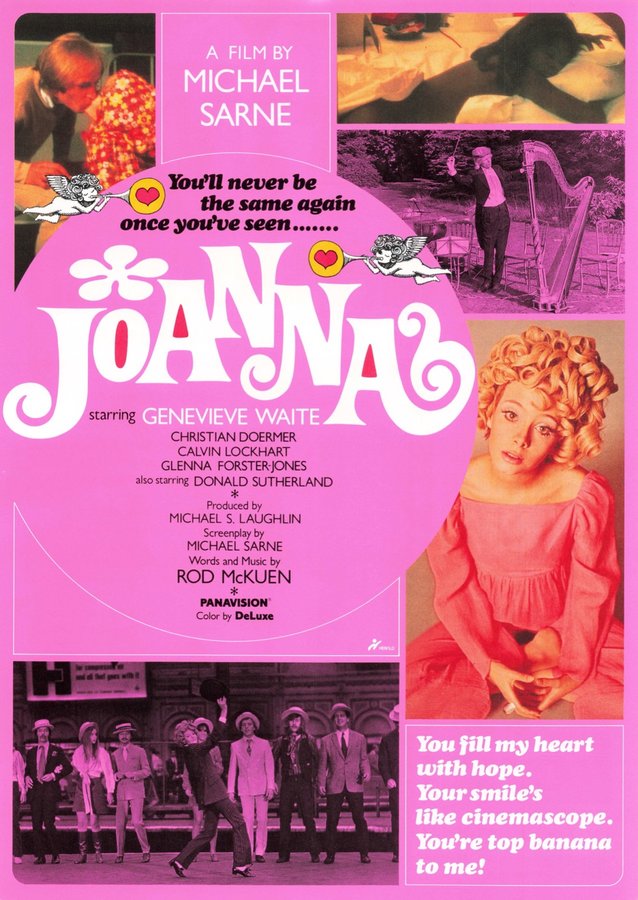JOANNA (1993) original Japanese theatrical chirashi flyer