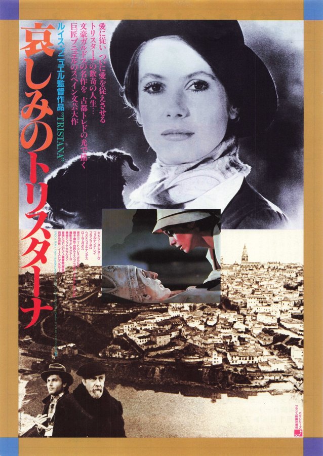 悲しみのトリスターナ (1971) original Japanese theatrical chirashi flyer
