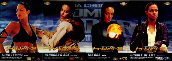Lara Croft Tomb Raider: The Cradle of Life (2003) original Japanese theatrical chirashi flyer
