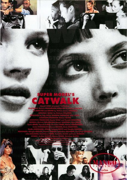 CATWALK (1995) original Japanese theatrical chirashi flyer