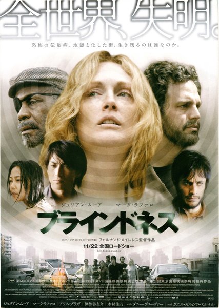Blindness (2008) original Japanese theatrical chirashi flyer